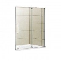 cheap shower box with aluminium sliding shower door